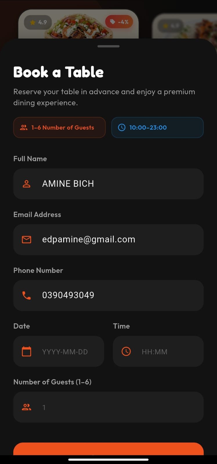 App Screen